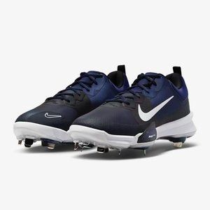 Nike Force Zoom Trout 9 Pro Baseball Cleats Midnight Navy Mens Sz 8 [FB2907-400]